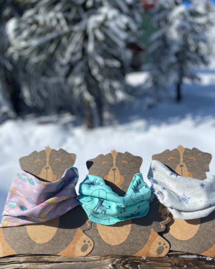 Cuello o bandana tubular algodón