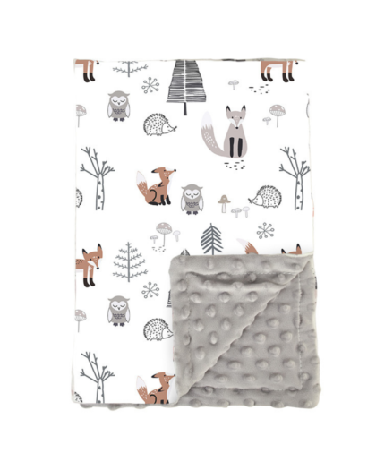 Manta suave con interior de polar