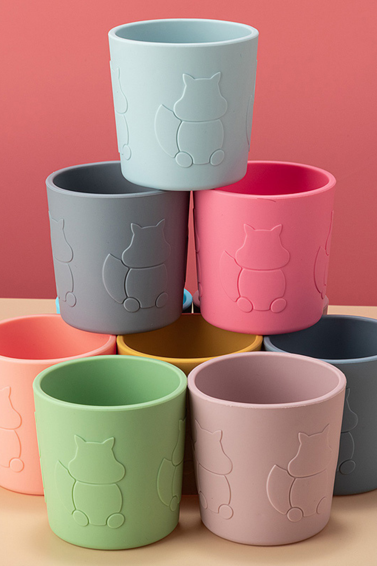 Vaso de silicona Ardillas - Imagen 4